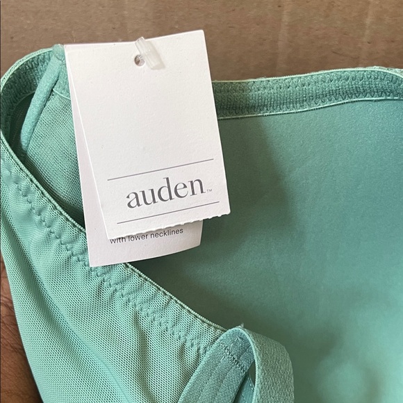 Auden™ Women's Lace Plunge Push-Up Bra - Tidal Flow Green 44D - Picture 2 of 5